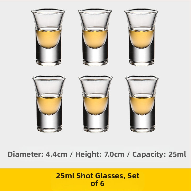 Bullet Cup Liquor Cup Swallow Cup Kangete alkohoolsete jookide Cup B52 Kokteiliklaaside hoidik Shot Cup komplekt Baari veiniklaas