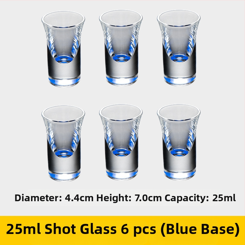 Bullet Cup Liquor Cup Swallow Cup Kangete alkohoolsete jookide Cup B52 Kokteiliklaaside hoidik Shot Cup komplekt Baari veiniklaas