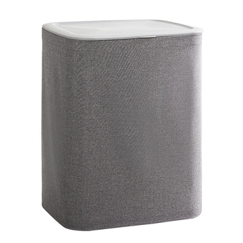 Háztartási fürdőszobai szennyes ruhakosár szennyes ruhakosár fürdőszobai álló összecsukható tároló élelmiszertáska szövet tároló vödör fedéllel