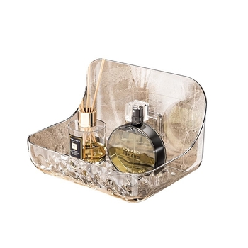 Akrilo vonios kambario daiktadėžės daiktadėžė vonios kambario daiktadėžė be perforatoriaus tvirtinama prie sienos praustuvės daiktadėžė