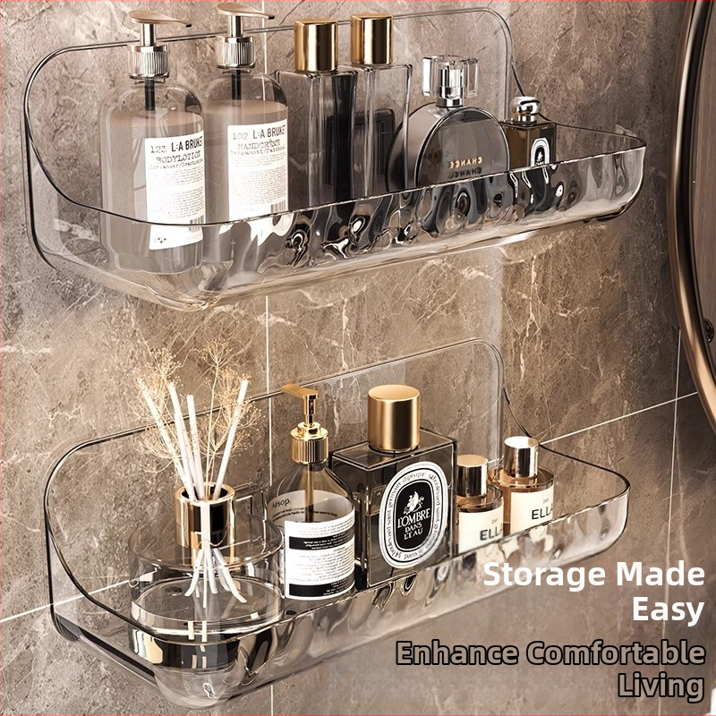 Akrüülist vannitoa hoiuriiul hoiuriiul vannitoa hoiuriiul augustamata seinale kinnitatav kraanikausi seinale kinnitatav hoiuriiul