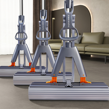 Jia Helper Collodion Mop majapidamises kasutatav ühe mopiga puhas imav mopp 2025 uus volditud Collodion Mop põrandamopp