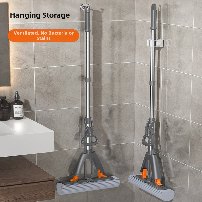 Jia Helper Collodion Mop majapidamises kasutatav ühe mopiga puhas imav mopp 2025 uus volditud Collodion Mop põrandamopp