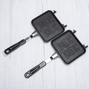 Buitinis kiaušinių animacinis kepimo skarda lauko pusryčiai stovyklavimo kepimo spaustukas stovyklavimo reikmenys skrudinta duona skrudinta duona sumuštinis kepimo skarda