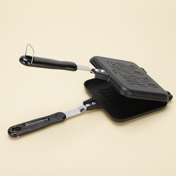 Buitinis kiaušinių animacinis kepimo skarda lauko pusryčiai stovyklavimo kepimo spaustukas stovyklavimo reikmenys skrudinta duona skrudinta duona sumuštinis kepimo skarda