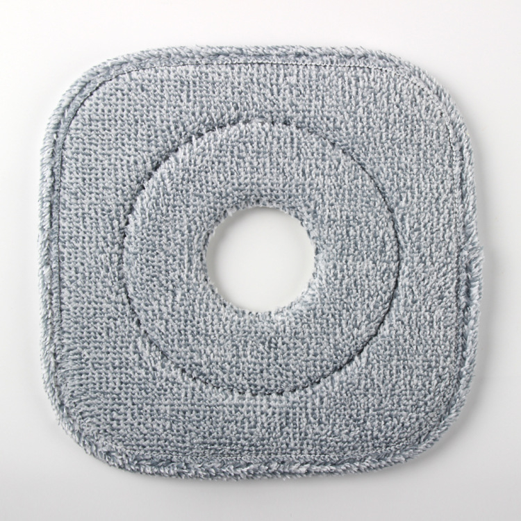 Accesorii pentru mop transfrontalier en-gros, mop rotund pătrat, înlocuire lavetă, cap de mop leneș, mop rotativ, cu mâini libere