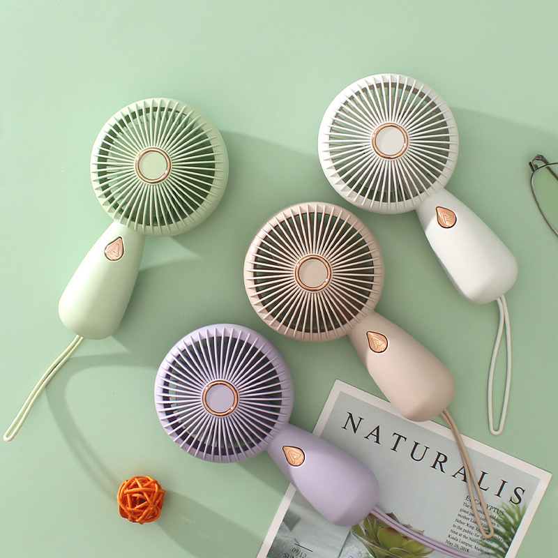 2025. aasta uus pihuarvutiga miniventilaator, USB-laadimisega kaasaskantav kolmekiiruseline väike elektriventilaator, kinkekaardiekspordi piiriülene logo