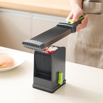 Πολυλειτουργικός κόπτης λαχανικών από ανοξείδωτο ατσάλι, λεπτές φέτες, κομμένο κρέας σε κύβους, αφρός κουζίνας, χειροκίνητος κόπτης φρέσκου κρέατος