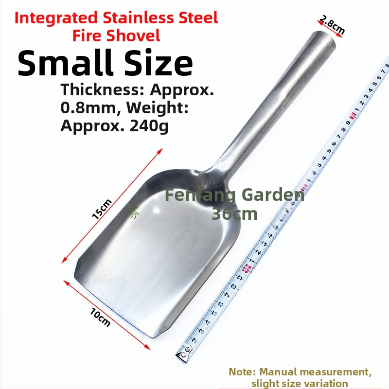 Nerūdijančio plieno medinė rankena gaisro gesinimo kastuvas anglies kastuvas pelenų šlakas gaisro malimas pelenų kastuvas gaisro gesinimo kastuvas anglių kastuvas malkos krosnis gaisro įrankis šiukšlių kastuvas