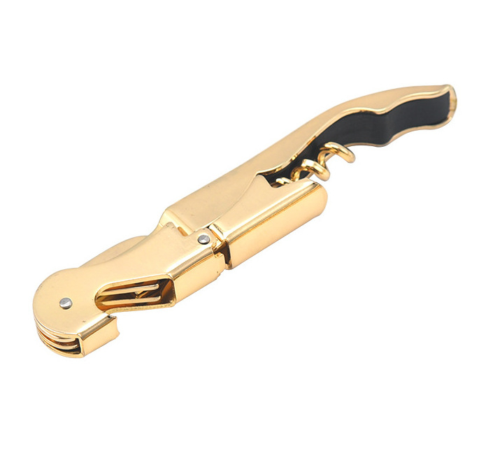 Gamyklinis didmeninis Haima tuhao auksinis daugiafunkcis krevečių peilis iš nerūdijančio plieno vyno butelių atidarytuvas butelių atidarytuvas