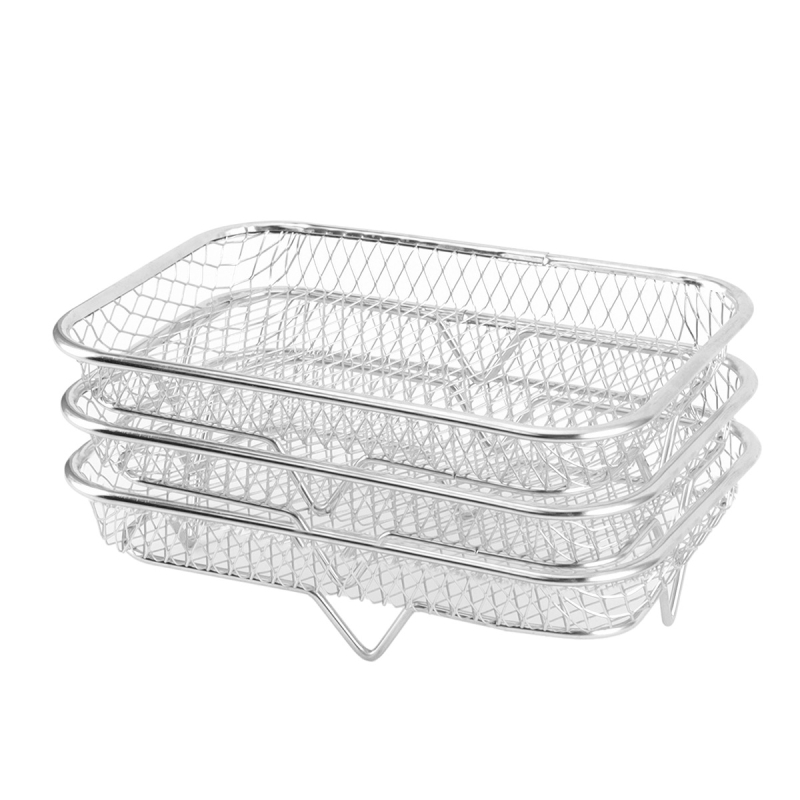 Õues telkimiseks mõeldud roostevabast terasest ümmargune grillvõrk majapidamises kasutatav mitmeotstarbeline õli kuivatamise grilli kuivatusklamber kolmekihiline virnastatud