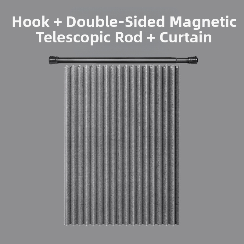 Kokkupandav magnetiline dušikardin sobib vannitoa uksekardina tualeti nähtamatu vaheseina kardin veekindel hallitanud tehase otsemüük