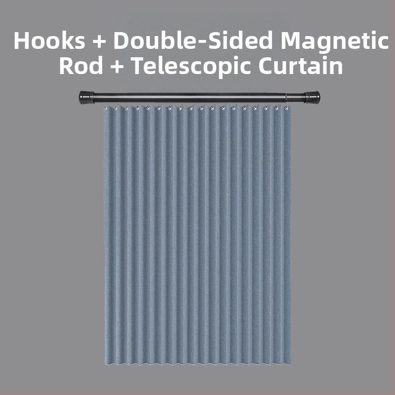 Kokkupandav magnetiline dušikardin sobib vannitoa uksekardina tualeti nähtamatu vaheseina kardin veekindel hallitanud tehase otsemüük