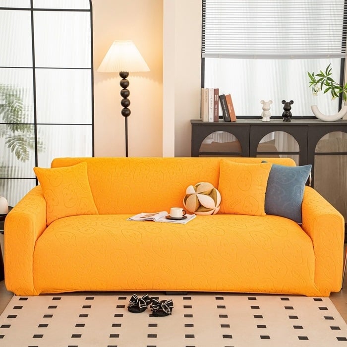 (total) 2024 husă de canapea nouă cu iepure norocos