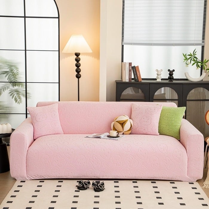 (total) 2024 husă de canapea nouă cu iepure norocos