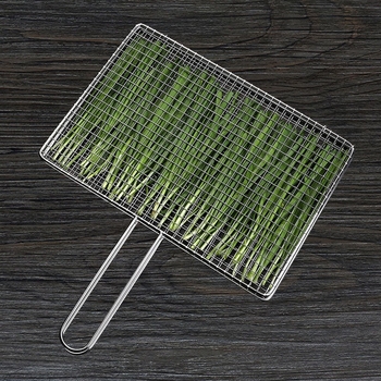 Tootja hulgimüük roostevabast terasest grillitud kalatangid grillivõrgu tangid välistingimustes kasutatava grillivõrgu ruudukujulised grillid grillitööriistad