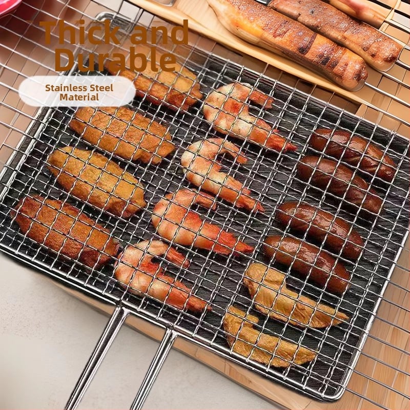 Tootja hulgimüük roostevabast terasest grillitud kalatangid grillivõrgu tangid välistingimustes kasutatava grillivõrgu ruudukujulised grillid grillitööriistad