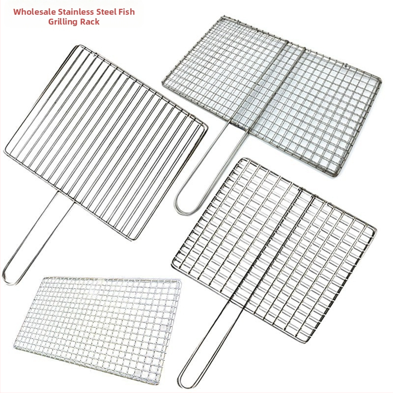 Výrobca Veľkoobchod Nerezové grilované rybie kliešte Grilovacie siete Kliešte Vonkajšie grilovacie siete Štvorcové grilovacie nástroje