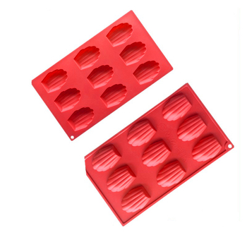 Blues Spot német Madeleine forma 9 egyenletes héjú forma élelmiszeripari minőségű csokis keksz forma