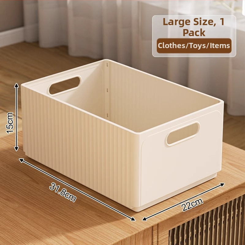 Összecsukható tárolódoboz asztali vegyes snack játékok háztartási fiókos doboz konyhai kosár műanyag kosár vastagított tárolódoboz