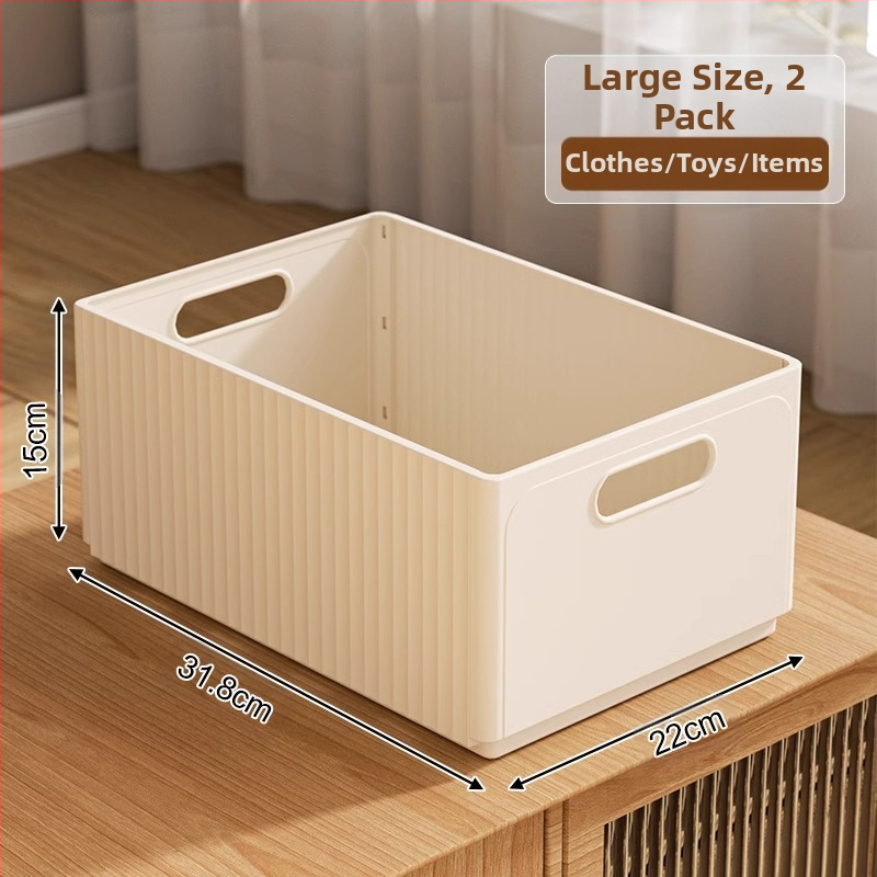 Összecsukható tárolódoboz asztali vegyes snack játékok háztartási fiókos doboz konyhai kosár műanyag kosár vastagított tárolódoboz