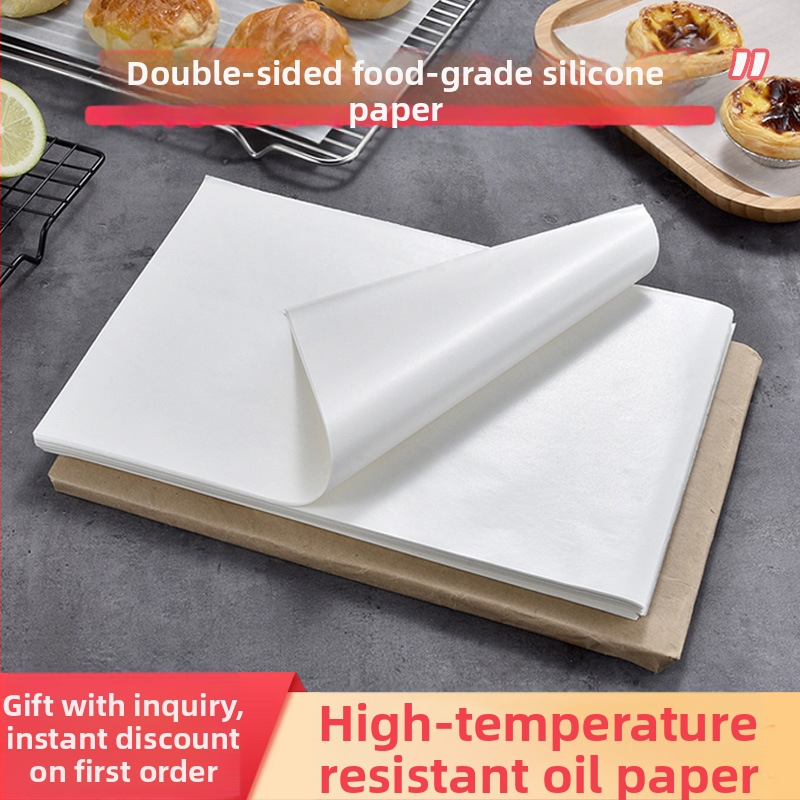 Spetsiaalne küpsetuspaber Silikoonõlipaber Köögiõli imav paber Kõrgtemperatuuriline ahju spetsiaalne õlipaber Kookiõlipaber Küpsetuspaber