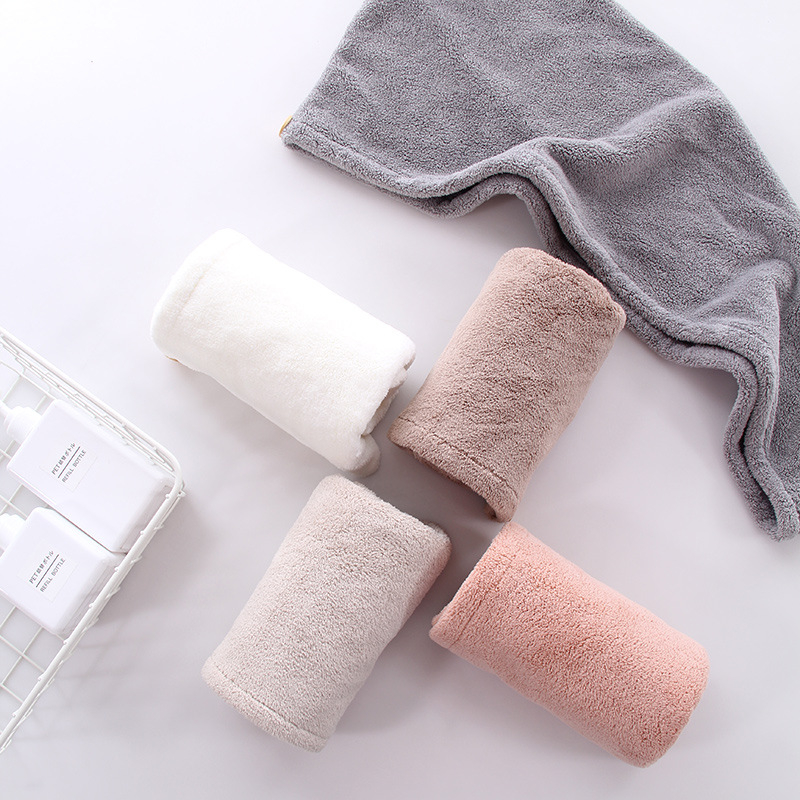 „Tuqiang“ tarpvalstybinio prekybos centro koralų vilnos dušo kepuraitė suaugusiems, mikropluošto sugerianti galvos apdangalas, sustorintas plaukų džiovinimo kepuraitė, didmeninė prekyba