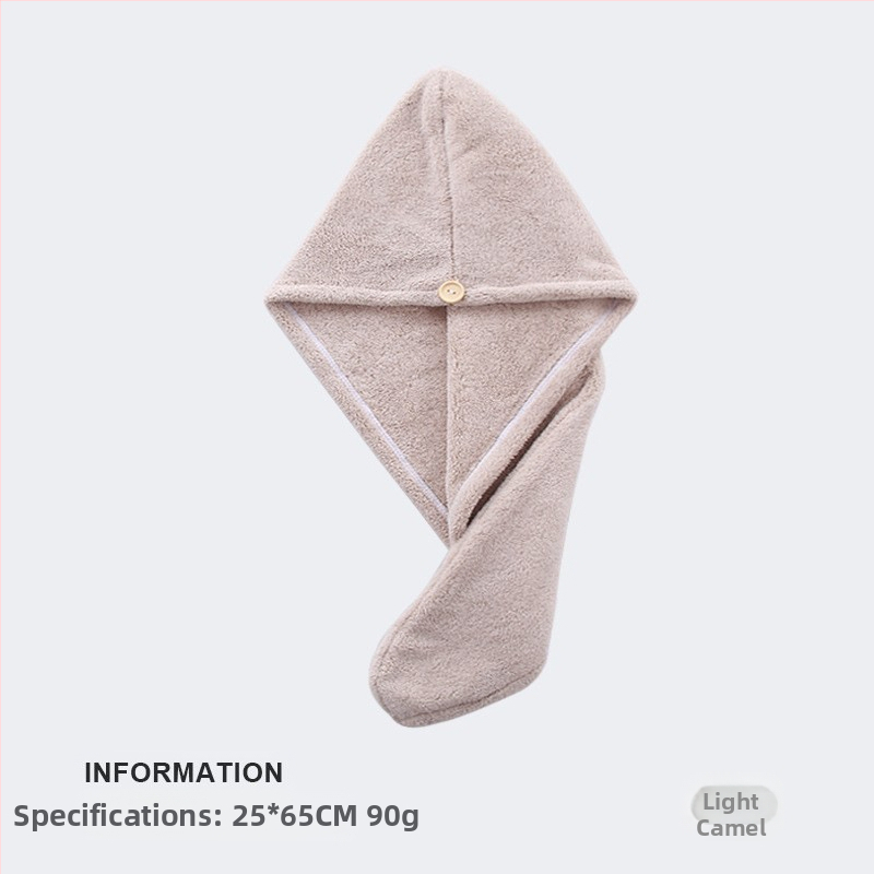 „Tuqiang“ tarpvalstybinio prekybos centro koralų vilnos dušo kepuraitė suaugusiems, mikropluošto sugerianti galvos apdangalas, sustorintas plaukų džiovinimo kepuraitė, didmeninė prekyba