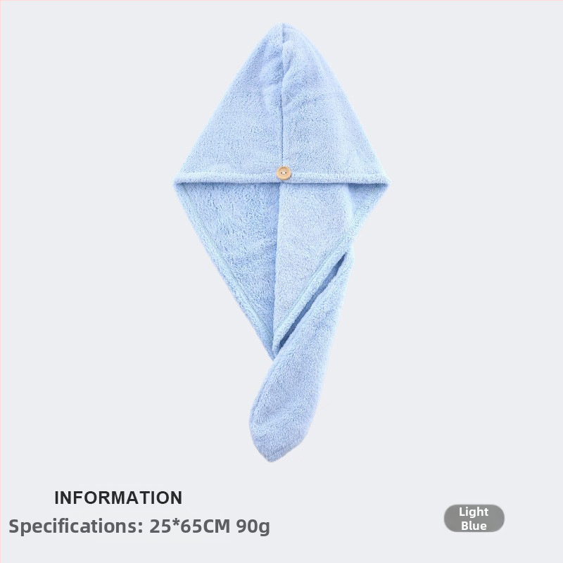 „Tuqiang“ tarpvalstybinio prekybos centro koralų vilnos dušo kepuraitė suaugusiems, mikropluošto sugerianti galvos apdangalas, sustorintas plaukų džiovinimo kepuraitė, didmeninė prekyba