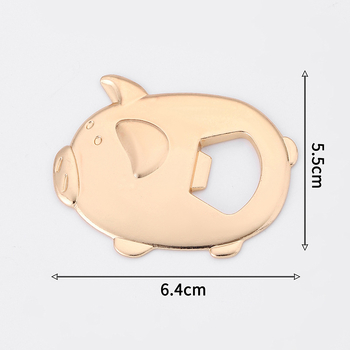 Διασυνοριακό δημιουργικό ανοιχτήρι μπουκαλιών χοίρων, είδη γάμου, εορταστικών εκδηλώσεων, ανοιχτήρι μπουκαλιών μπύρας, μικρή προσφορά κατασκευαστών δώρων