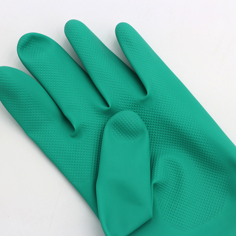 Vandeniui atsparios pirštinės, nitrilo guma, atsparios rūgštims ir šarmams, atsparios dilimui, atsparios alyvai, neslystančios, apsaugančios nuo dubens plovimo, pramoninė apsauga nuo korozijos, darbo apsauga