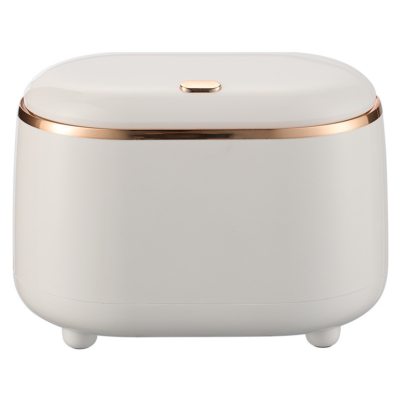 Kopmītņu mājas galda stumjama mini atkritumu tvertnes biroja galds ar nelielu papīra groza vāka uzglabāšanas spaini vairumtirdzniecībā