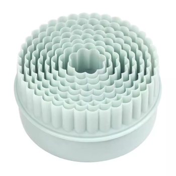 PP plastikinė aštuonių dalių sausainių forma kiaušinio pyrago odos putėsių žiedas ananasų pyrago skintų gėlių kepimo sausainių forma kepimui