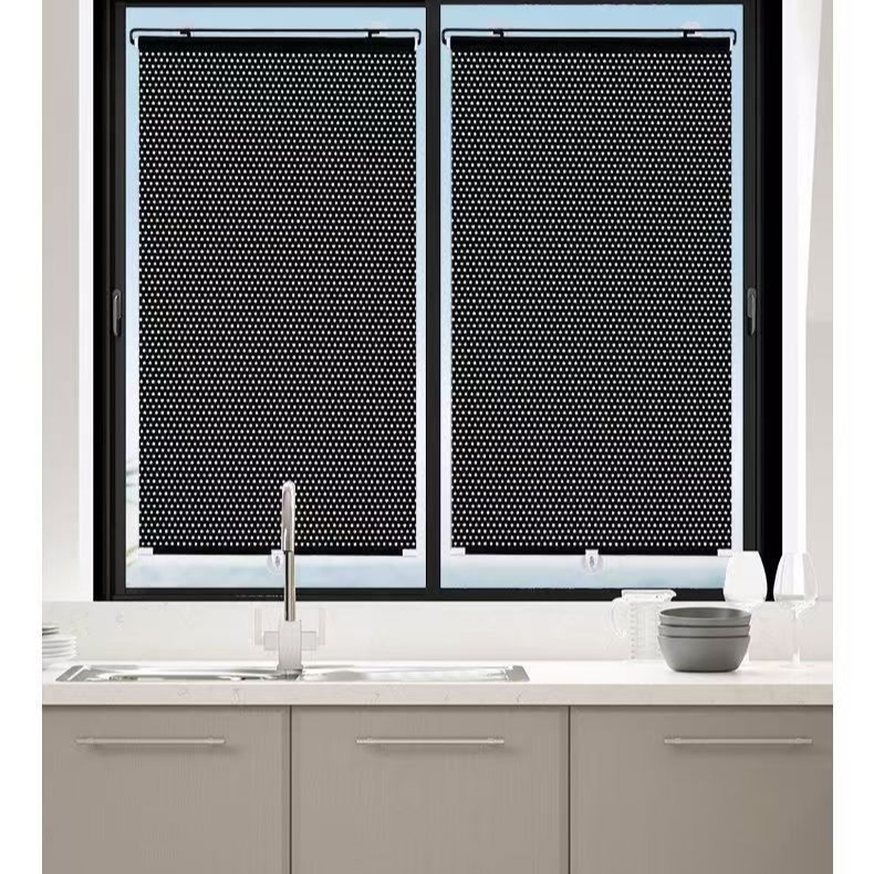 Ištraukiama saulės užuolaida virtuvei vasaros apsauga nuo saulės be pramušimo šešėliavimas namų balkonas ritininis langas šilumos izoliacija saulės užuolaida