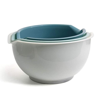 Tootja laos kolmeosaline pp plastmassist salatikauss segamiskauss majapidamises kasutatav mitmeotstarbeline puu- ja köögiviljakauss kommisnäkk