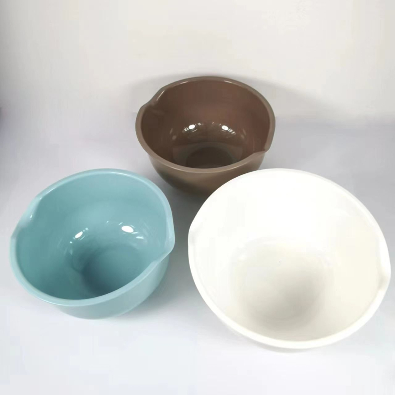 Tootja laos kolmeosaline pp plastmassist salatikauss segamiskauss majapidamises kasutatav mitmeotstarbeline puu- ja köögiviljakauss kommisnäkk