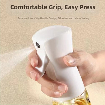 Oro keptuvės aliejaus purkštuvas Buitinis kepimo aliejaus purškimo butelis Virtuvės aliejaus kontrolės rūko purškimo butelis Aukšto slėgio nuolatinio purškimo butelis