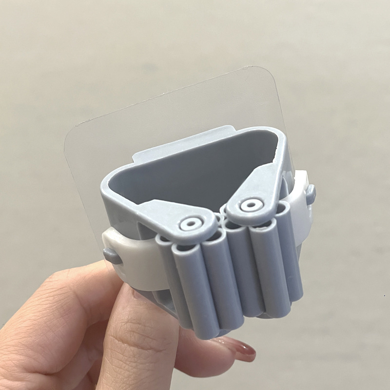 Naujas tvirtas, vientisas, neperforuotas, praktiškas šluosčių stovas namams, virtuvės ir vonios kambario kabliukas, nepakenks sieninių šluosčių spaustukų gamintojams