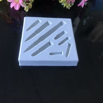 Novi silikonski kalup za metke CF Game Eat Chicken Boys Girls Cake Decorating Coke Coke Clay Cause