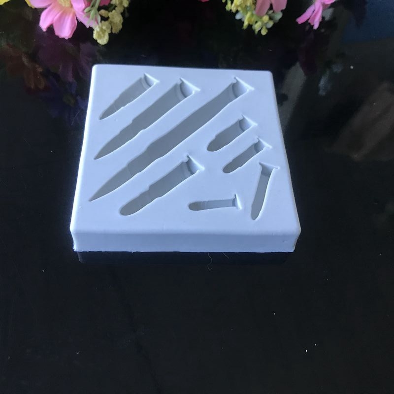 Novi silikonski kalup za metke CF Game Eat Chicken Boys Girls Cake Decorating Coke Coke Clay Cause