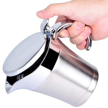 Nerūdijančio plieno uogienės puodas 304 dvisluoksnis padažo puodas izoliuotas kepsnio padažo puodelis uogienės puodas padažo puodas prieskonių puodas