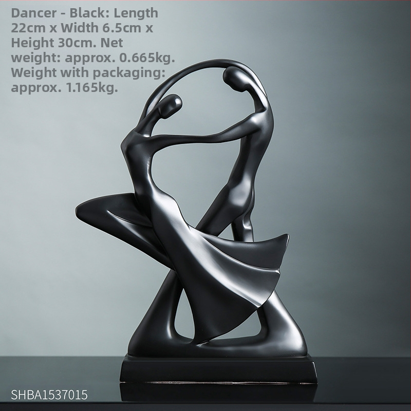 Põhjamaade abstraktsed figuurikaunistused loominguline kunstiline skulptuur moodne lihtne elutoa sissepääsu veinikapp kodukaunistused