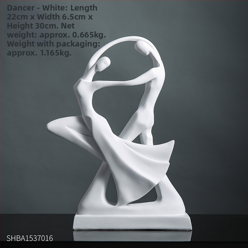 Põhjamaade abstraktsed figuurikaunistused loominguline kunstiline skulptuur moodne lihtne elutoa sissepääsu veinikapp kodukaunistused