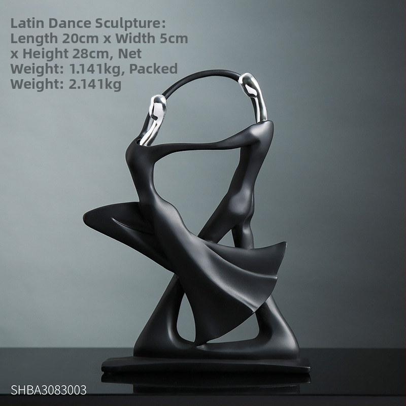 Põhjamaade abstraktsed figuurikaunistused loominguline kunstiline skulptuur moodne lihtne elutoa sissepääsu veinikapp kodukaunistused