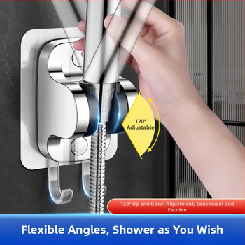 Löögivaba dušiklamber vihmakindla riputuspea lisatarvikutega reguleeritav vannitoa dušipea alus lillekuivatamine fikseeritud artefakt