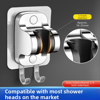 Löögivaba dušiklamber vihmakindla riputuspea lisatarvikutega reguleeritav vannitoa dušipea alus lillekuivatamine fikseeritud artefakt