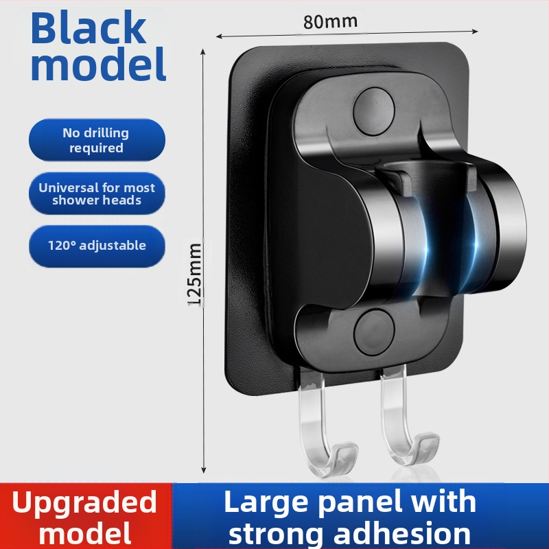 Löögivaba dušiklamber vihmakindla riputuspea lisatarvikutega reguleeritav vannitoa dušipea alus lillekuivatamine fikseeritud artefakt