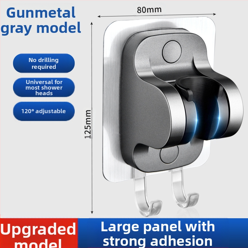 Löögivaba dušiklamber vihmakindla riputuspea lisatarvikutega reguleeritav vannitoa dušipea alus lillekuivatamine fikseeritud artefakt