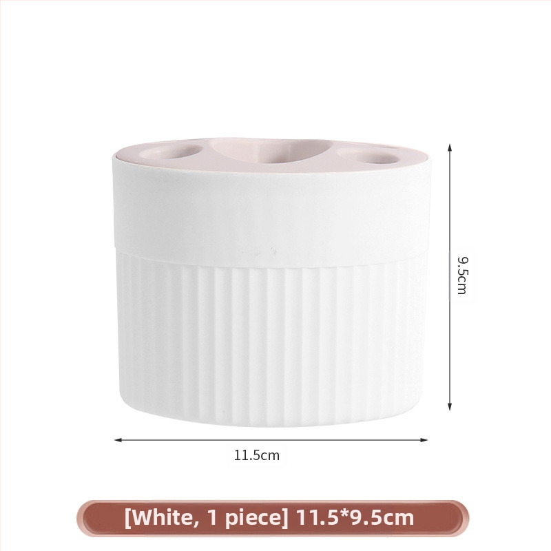 Buitinis tualetinis dantų šepetėlis, dantų pastos stovas, elektrinis dantų šepetėlis, laikymo dėžutė, rinkinys poroms, be skylių, dantų laikikliai