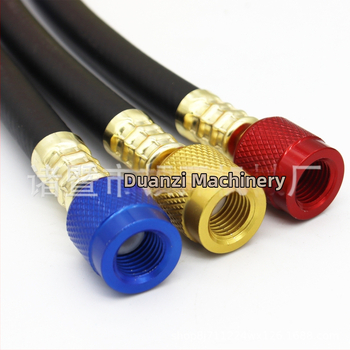 Fluoruoto šaltnešio vamzdelis oro kondicionieriui sniego freono aukšto slėgio R410a sprogimui atsparaus užpildymo vamzdelis buitinių automobilių oro kondicionierių priežiūra